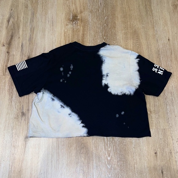 Darc Sport SHE Orange Lightning Crop Tee M - Picture 2 of 3